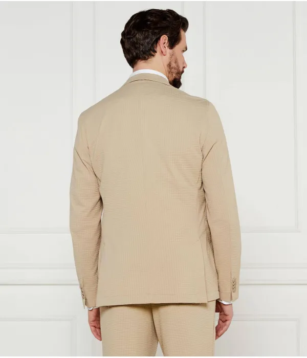 Элегантная куртка p-hanry-j-wg-252 Slim fit Boss, бежевый — фото 3