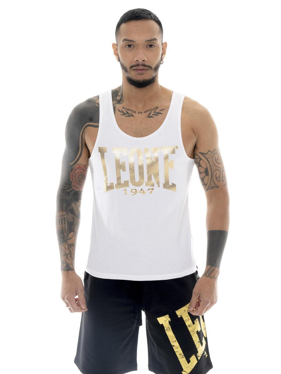 

LEONE 1947 APPAREL Майка мужская Leone Stripe Gold из эластичного хлопка