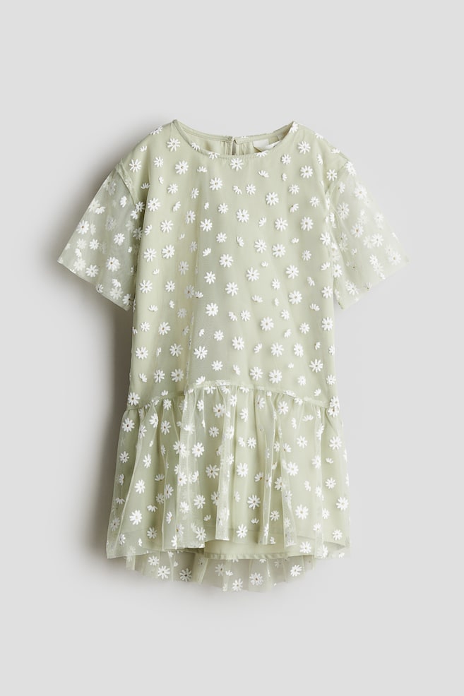 

Платье с вышивкой H&M, мультиколор