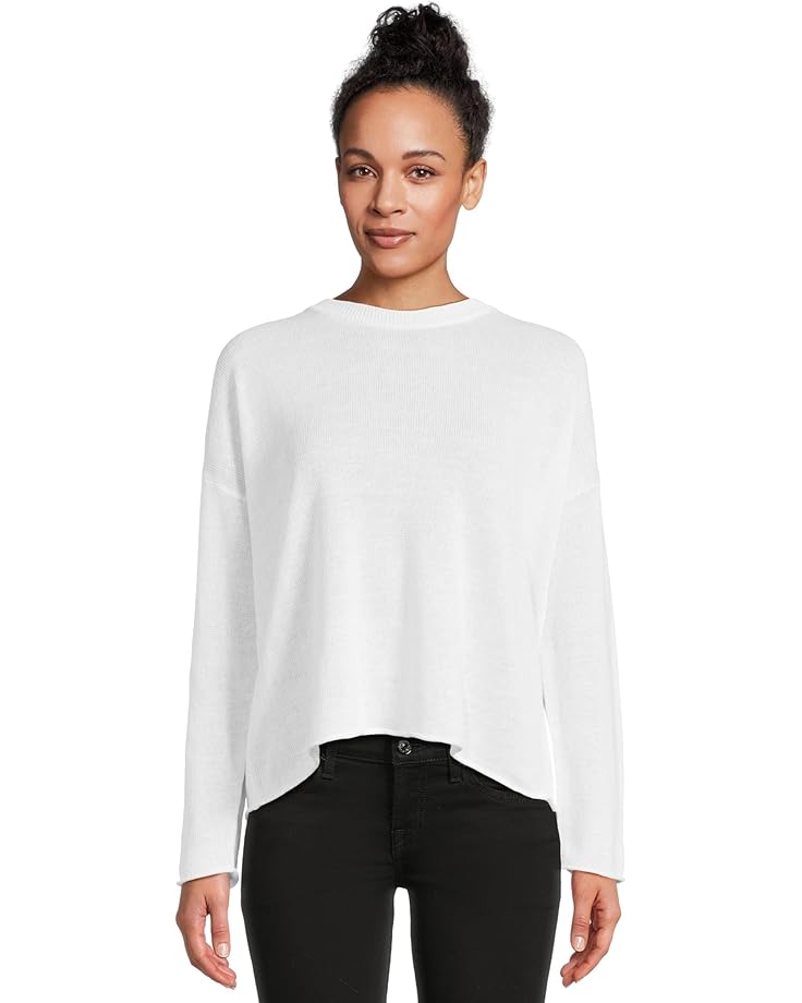 

Свитер Eileen Fisher Crew Neck Sweater, белый