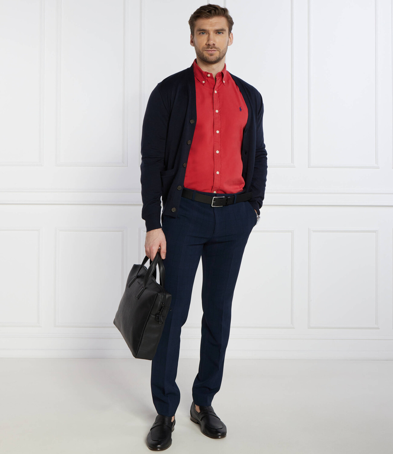 Рубашка POLO RALPH LAUREN Regular Fit, красный — фото 2