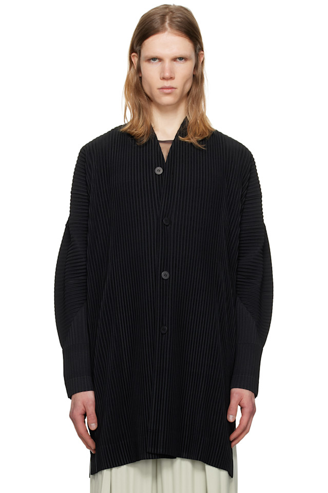 

Ежемесячное пальто февральского цвета Homme Plissé Issey Miyake, черный