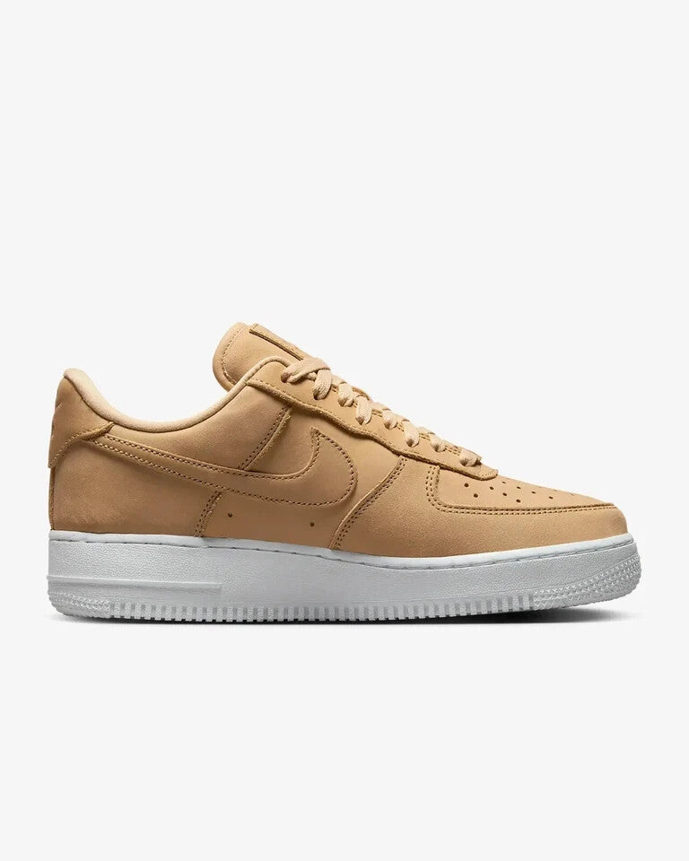Nike Air Force 1 Premium DR9503-201 Кроссовки Женские 5 Бежевые Кожаные Обувь GBNC253 — фото 2