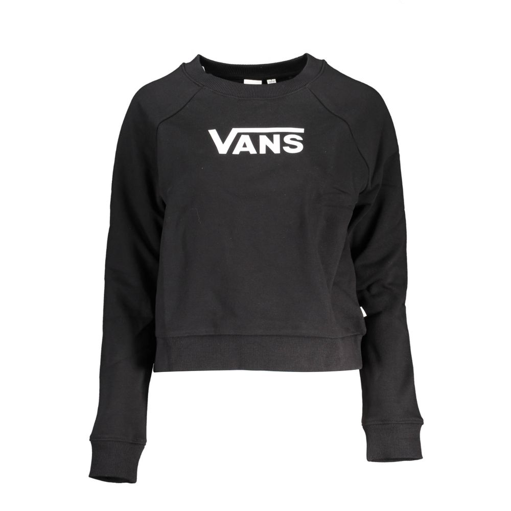 

Черный хлопковый женский свитер Vans