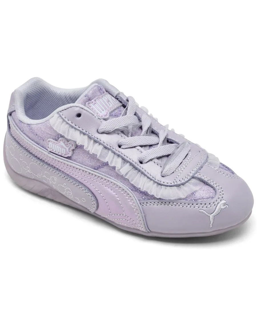 Кроссовки Wicked Little Girls Speed Cat OG 'Elphie' Casual от Finish Line Puma, лиловый crush, серебро mist