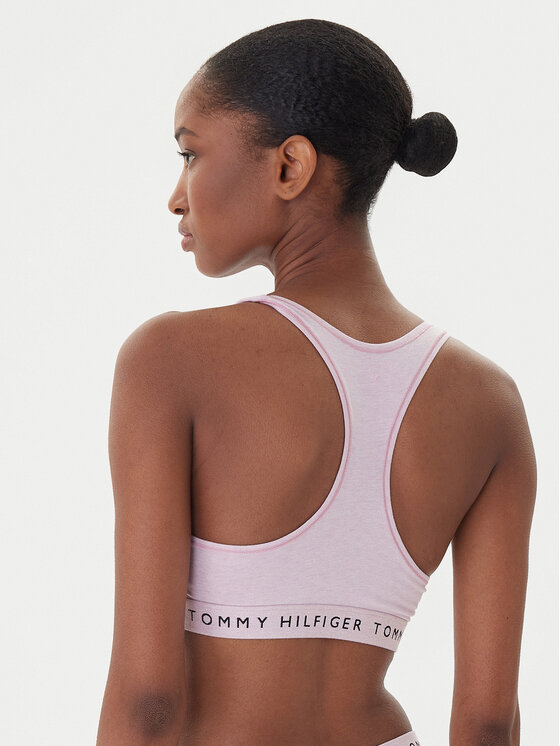 Топ-бюстгальтер UW0UW06221 Tommy Hilfiger, розовый — фото 3