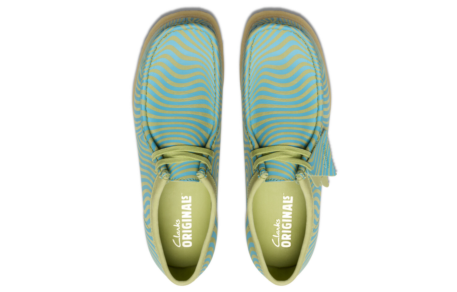 Мужские повседневные низкие кроссовки Eveblue/Techgreen/Iolite Clarks — фото 3