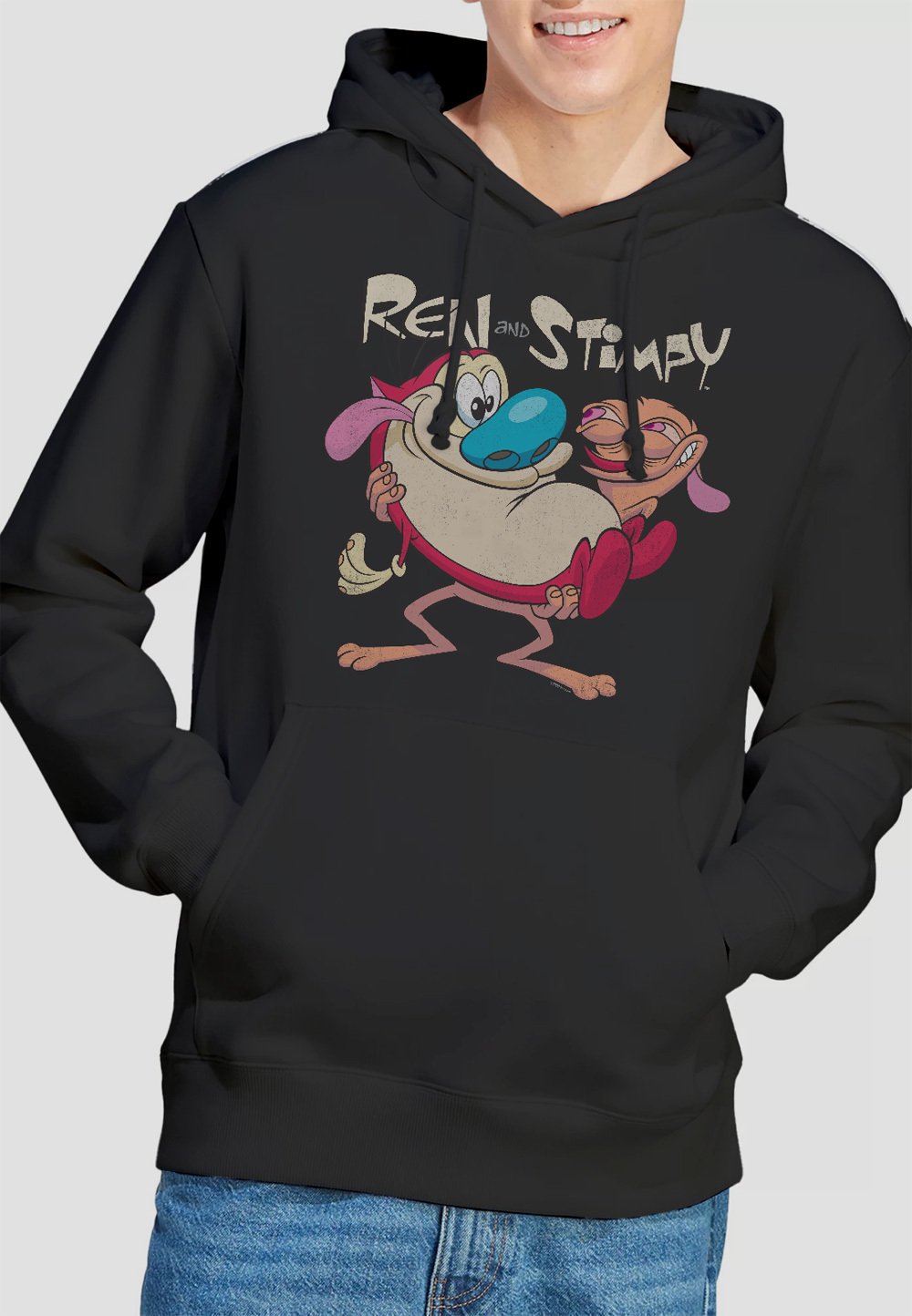 

Толстовка REN AND STIMPY TWO OF A KIND Cotton Soul, черный