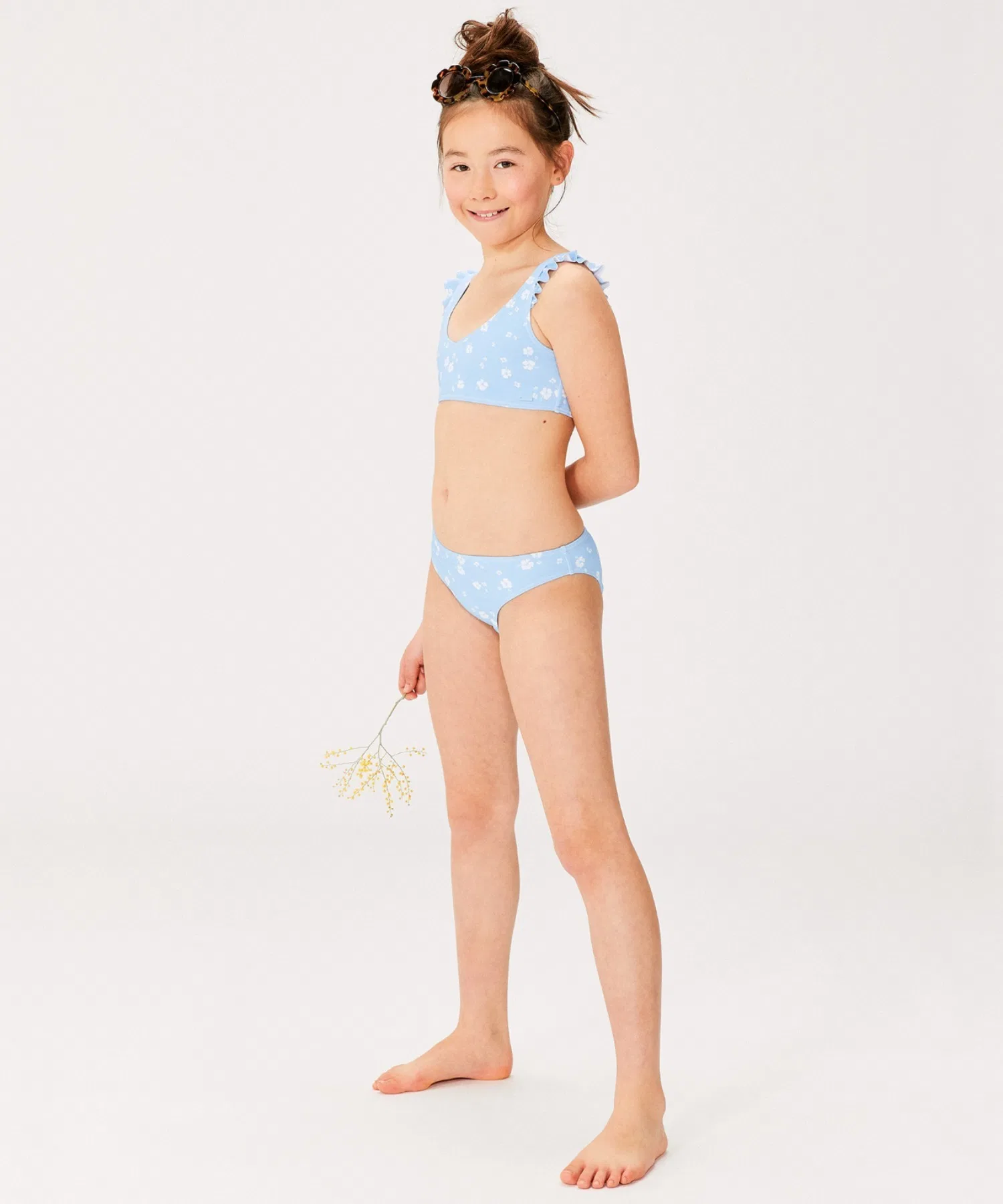 Бюстгальтер DREAMER RUFFLE BRALE / Детский купальник Roxy Kids Bikini — фото 4