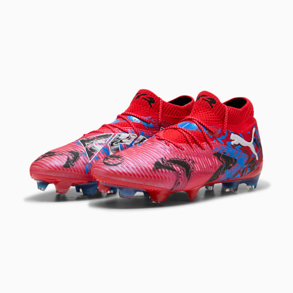 Бутсы для игры на твердом/искусственном грунте Future 8 Ultimate Playmaker Puma, красный — фото 2