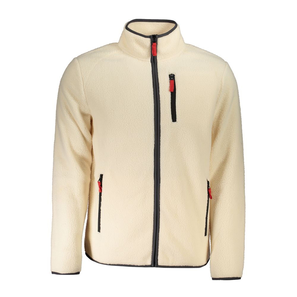 

Бежевый полиэстеровый мужской свитер Geographical Norway