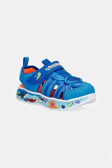 Сандалии детские PLAY SCENE SPLASH Skechers, синий