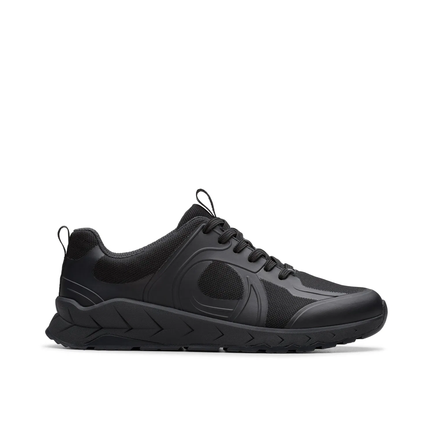 Кроссовки школьные Selva Edge Y черный Clarks, черный