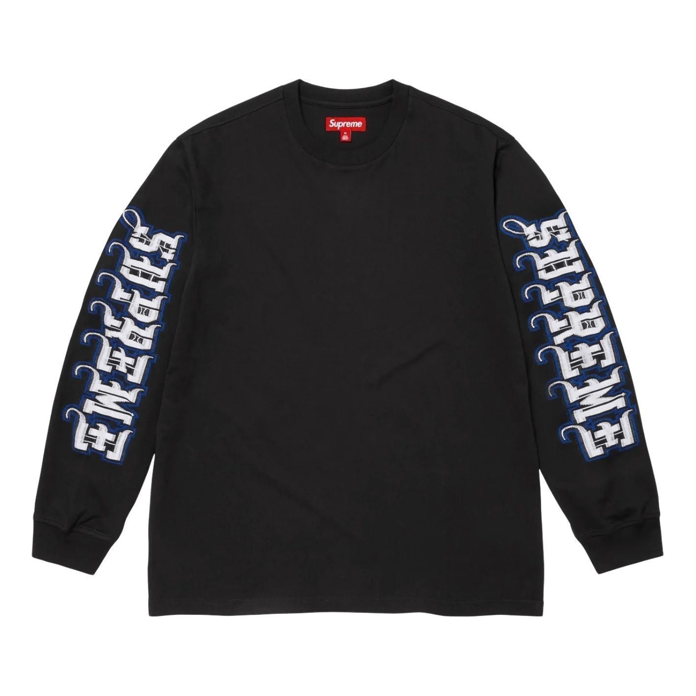 

Топ Supreme FW25 с длинными рукавами и интарсией, черный