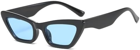 

Винтажные солнцезащитные очки 2027 года для женщин, защита от УФ-излучения UV400, ретро-очки для мужчин, контрастные по цвету, декоративное оформление MTZJH, C4 Black Blue