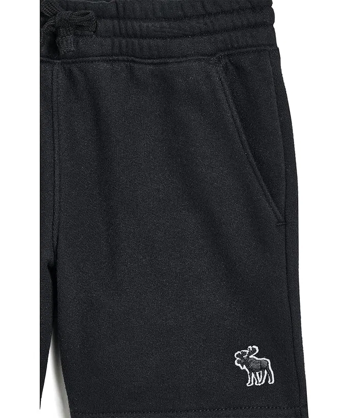 Шорты флисовые Essential Fleece abercrombie kids, ANF Anthracite — фото 3
