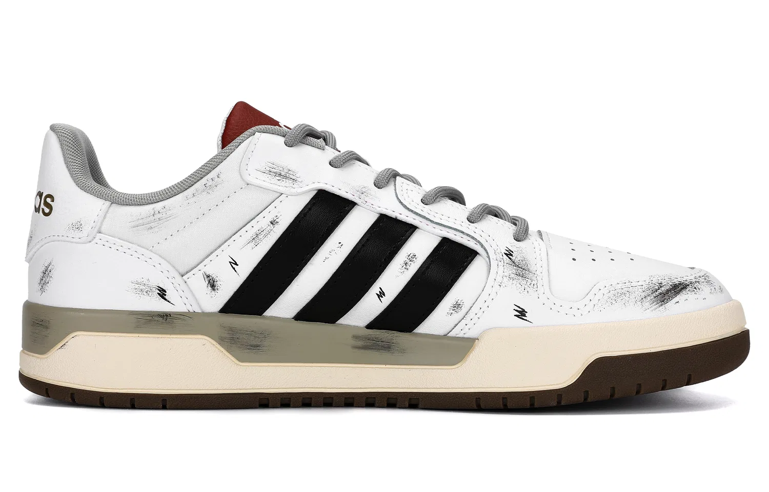 Кроссовки скейтбординговые Adidas Neo Entrap Black — фото 3