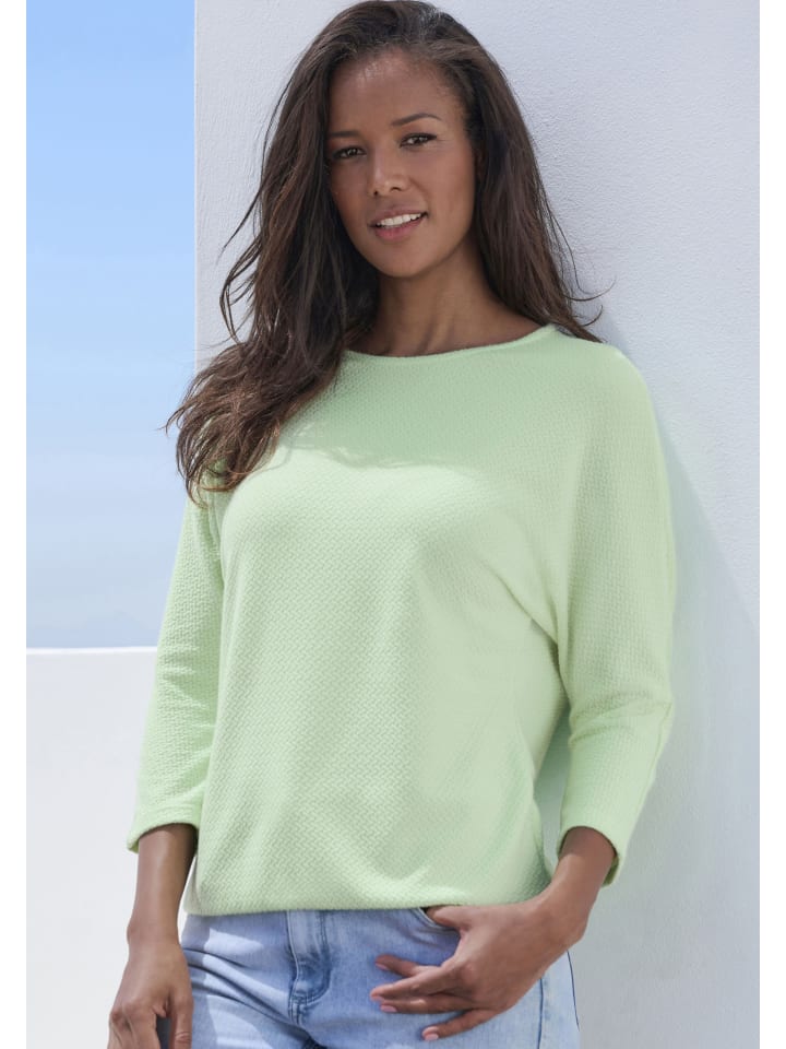 

Лонгслив Vivance, цвет lime
