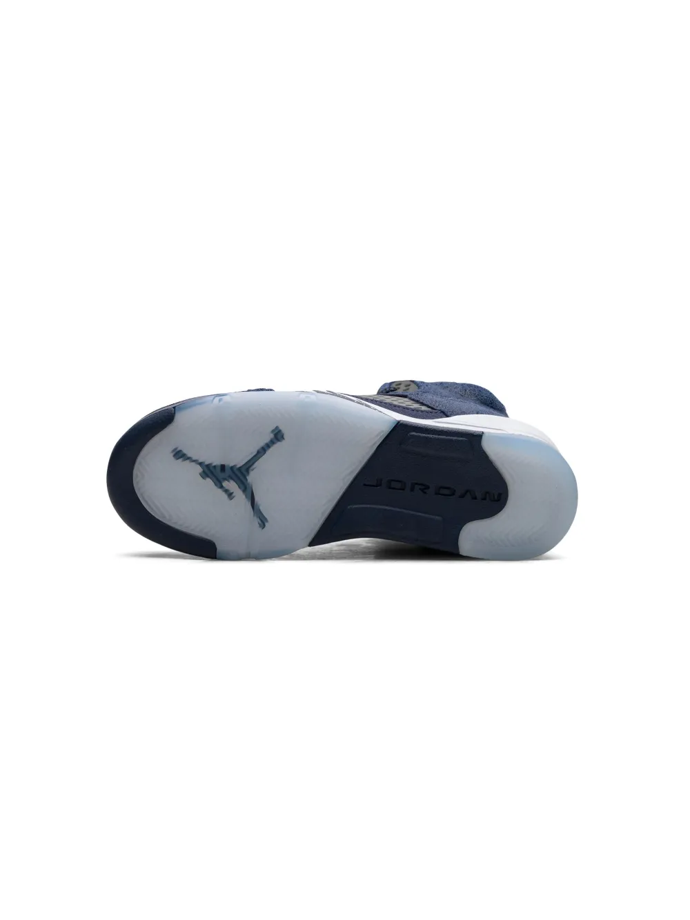 Кроссовки Air Jordan 5 Retro Midnight Navy Jordan Kids, синий — фото 4