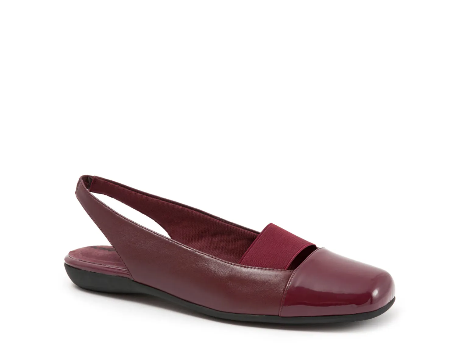 

Балетки Sarina Flat Trotters, цвет burgundy