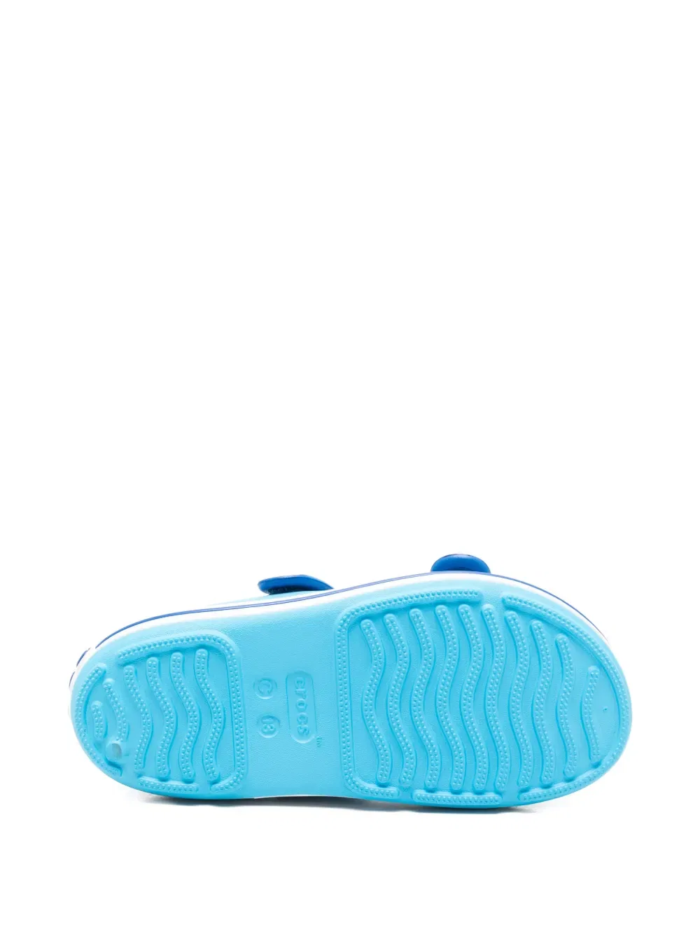 Сандалии с ремешками Crocs Kids, синий — фото 4