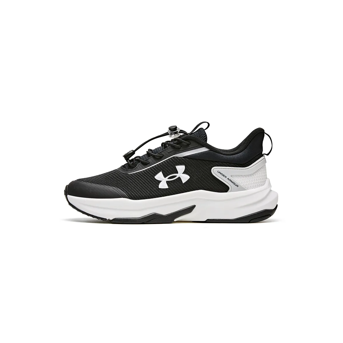 Детские кроссовки для тренировок из ткани Under Armour, черный