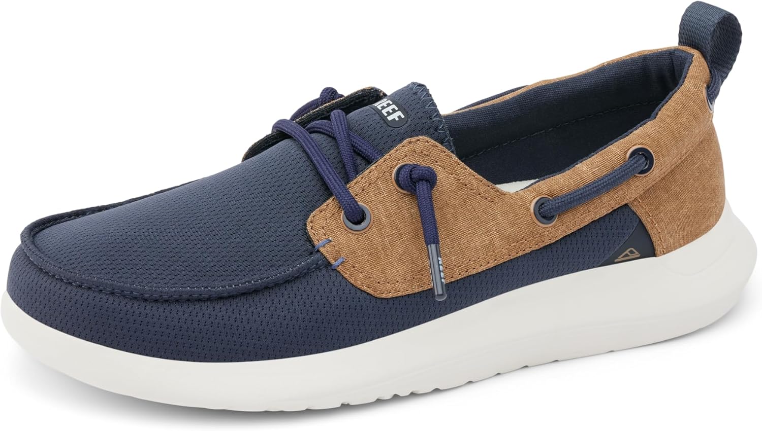 

Мужские кроссовки REEF Swellsole Valle, легкие и дышащие, с стелькой из пеноматериала с эффектом памяти, синий/бежевый/темно-синий