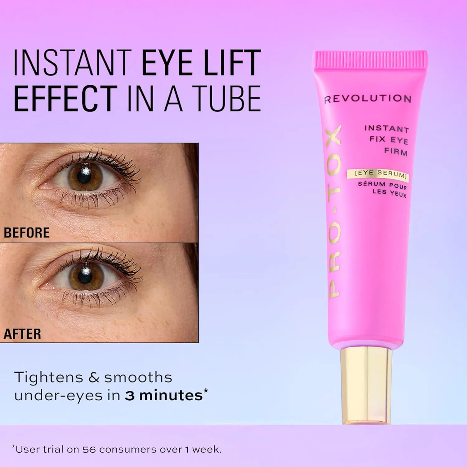 Сыворотка для кожи вокруг глаз «Pro-Tox Instant Fix Eye Firm» от Revolution Pro Revolution Skincare London — фото 3