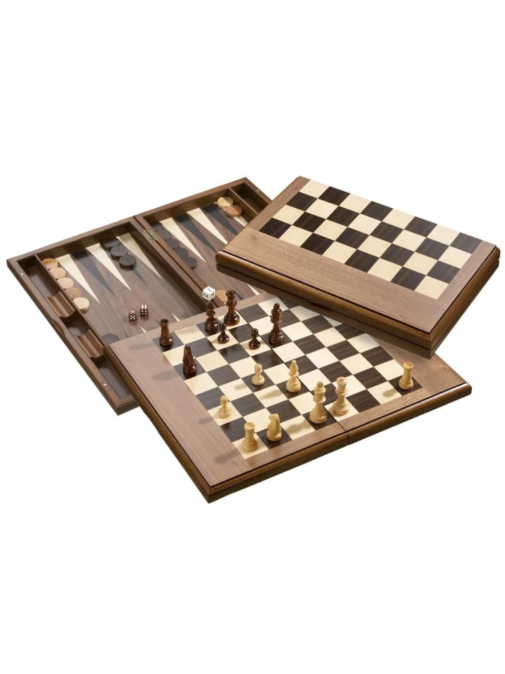 

2525 - Набор для игры в шахматы, нарды и шашки - Для детей от 6 лет и старше