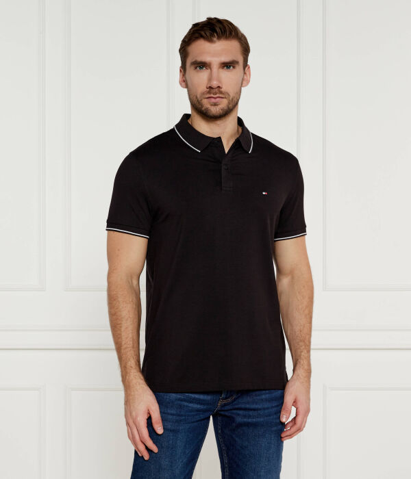 

Рубашка поло Regular fit Tommy Hilfiger, черный