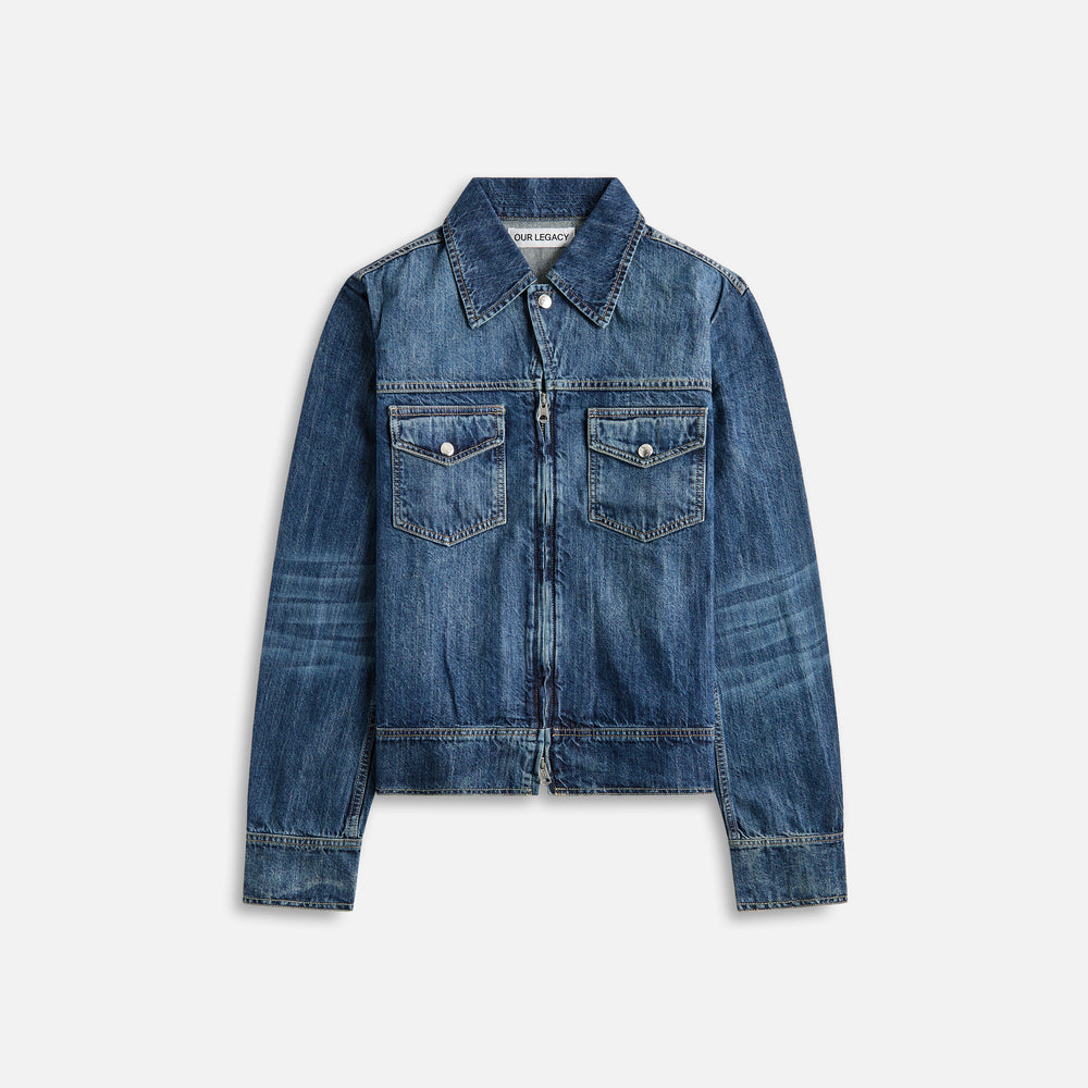 

Куртка Our Legacy Trucker Jacket Vintage Denim, синий