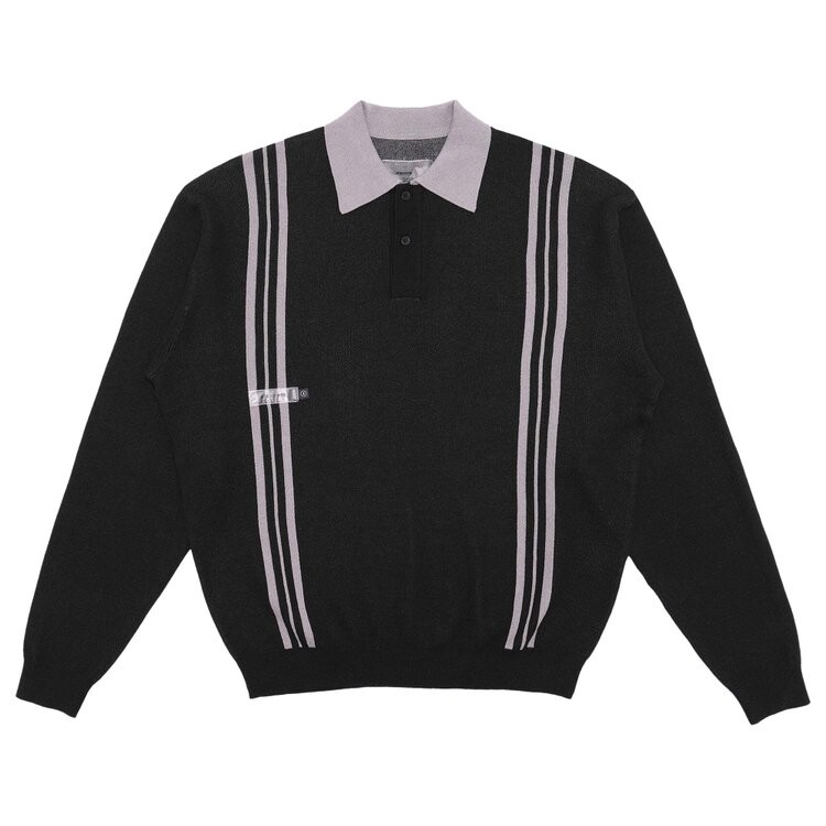 

Свитер Students Sutton Long-Sleeve Sweater Polo Shirt, черный