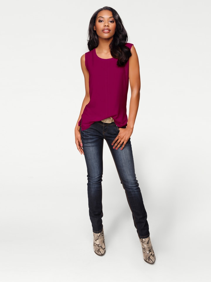 

Heine Футболка ягодного цвета