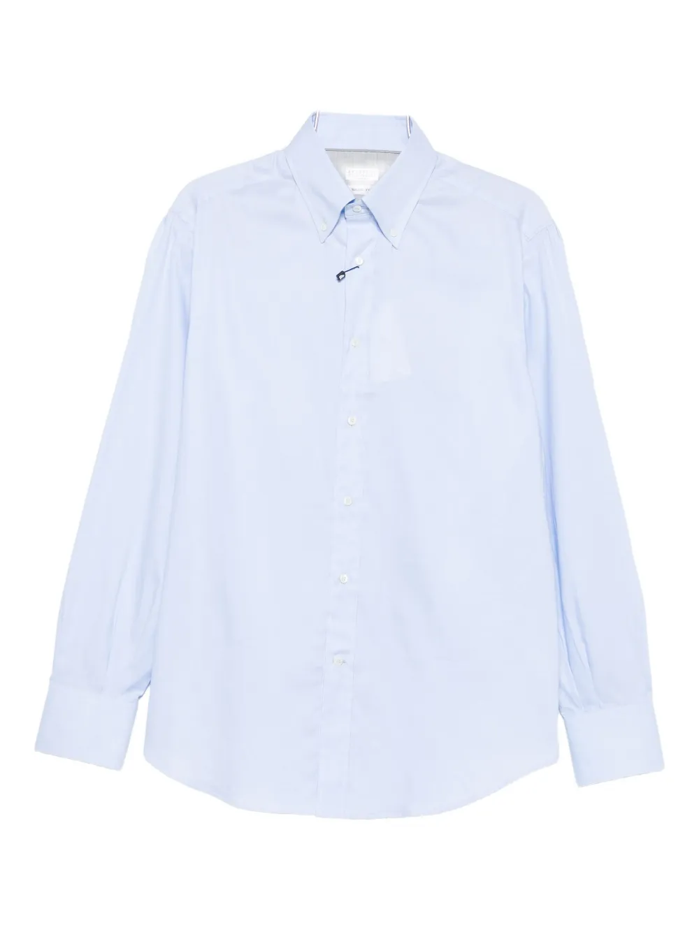 

Рубашка с длинными рукавами Brunello Cucinelli, синий