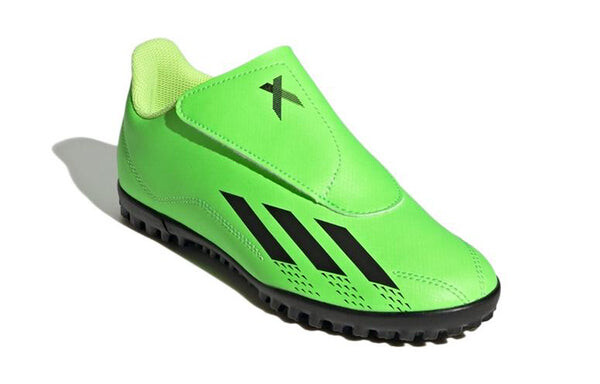 Кроссовки (GS) adidas X Speedportal.4 Vel TF Turf 'Green Black', зеленый — фото 3
