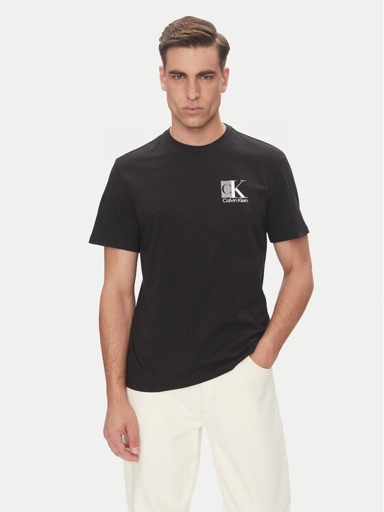 

Футболка обычного кроя Abstract Graphic LV04RC853G Calvin Klein, черный