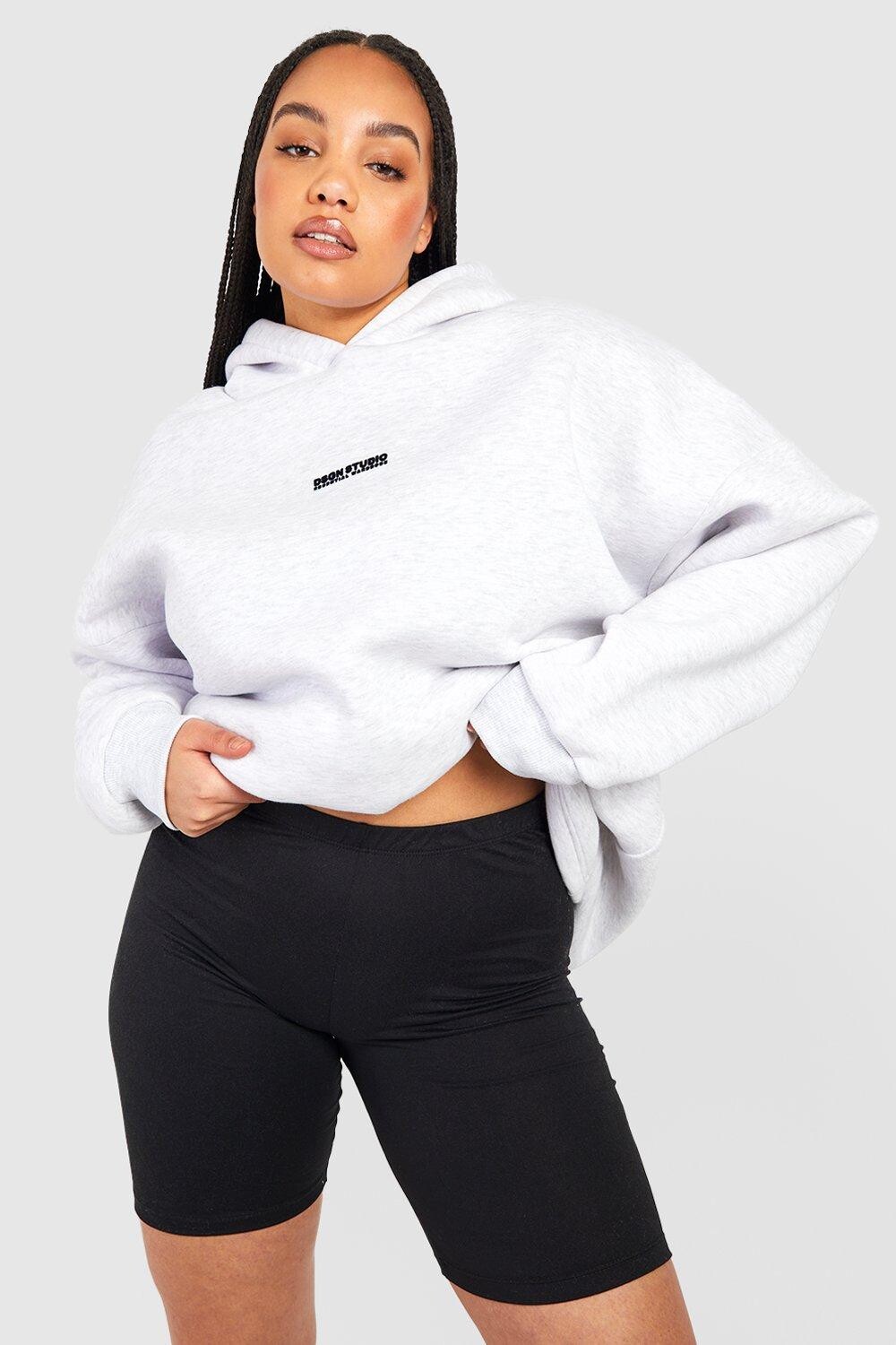 

Плюс велосипедные шорты из джерси boohoo, черный