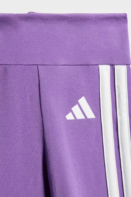 Детский спортивный костюм с принтом Adidas, фиолетовый — фото 4