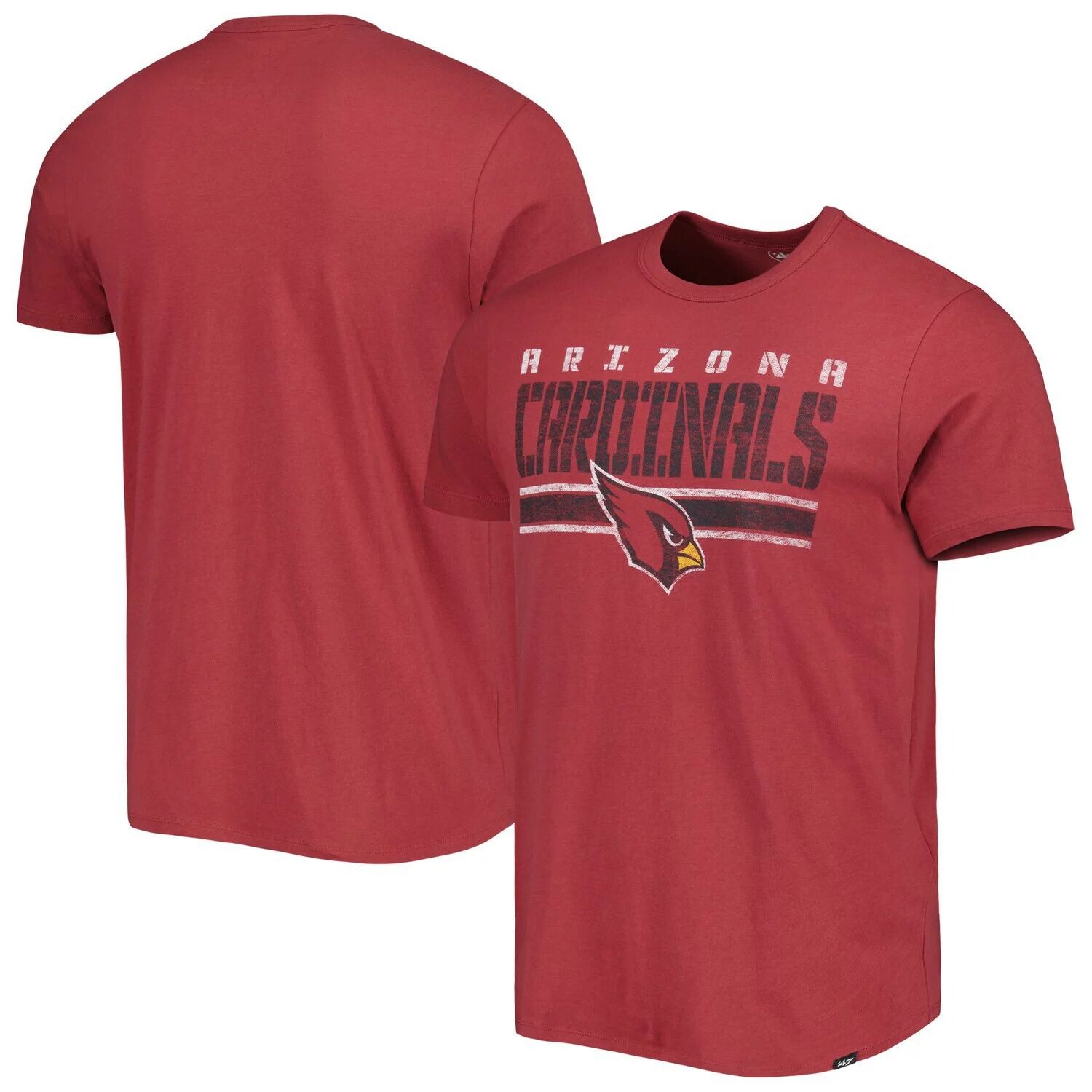 

Мужская футболка в полоску '47 Cardinal Arizona Cardinals Team