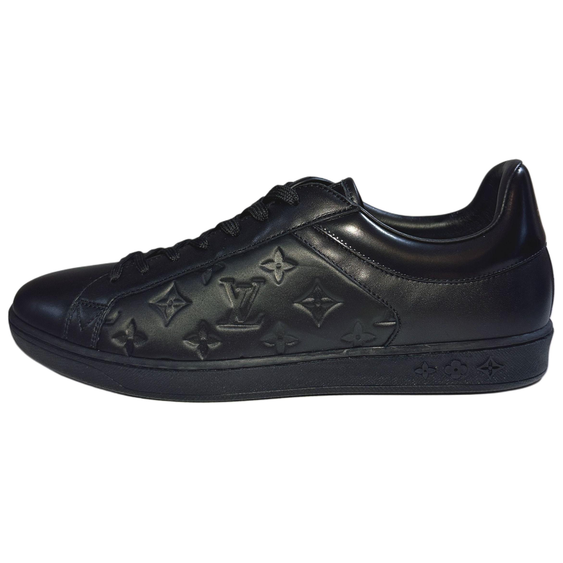 

LOUIS VUITTON Люксембург лоу топ скейтборд обувь мужские black