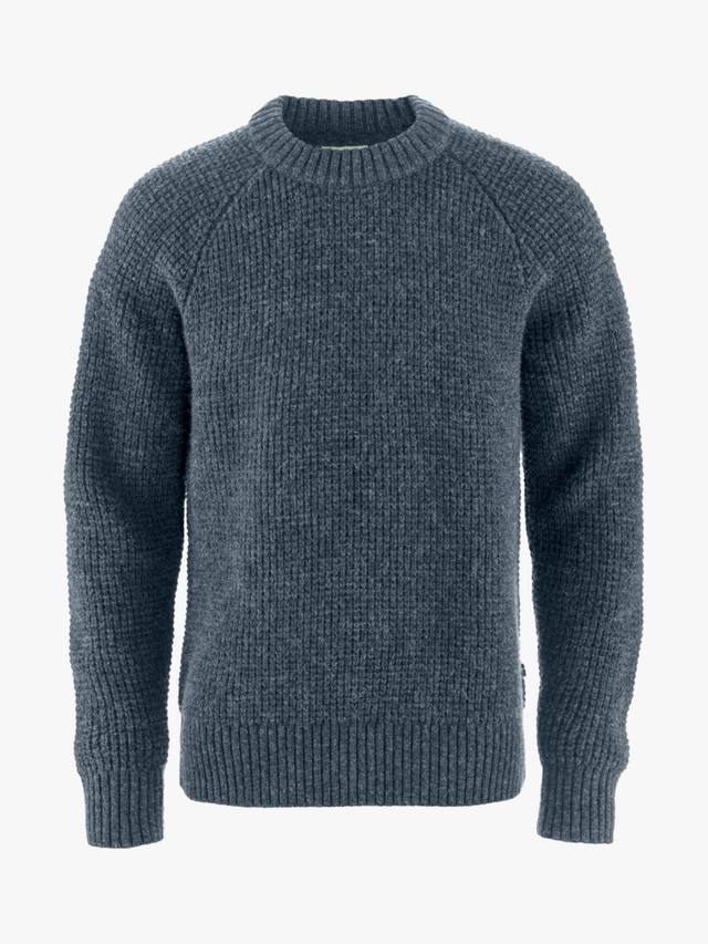 

Ovik Wool свитер с вафельной вязкой и круглым вырезом Fjällräven