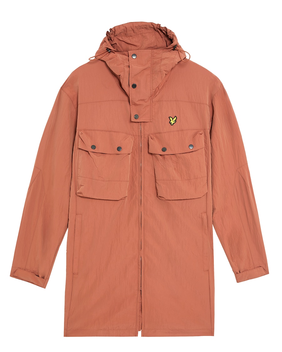 

Пальто межсезонное Lyle & Scott, ржаво-красный