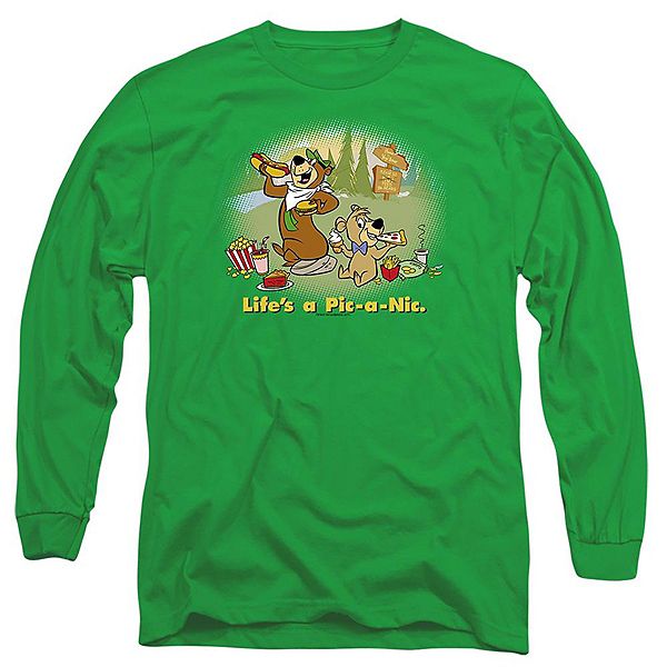 

Футболка Yogi Bear Lifes a Pic a Nic с длинным рукавом Licensed Character