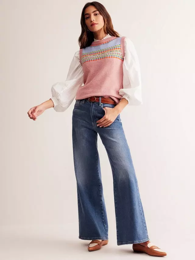 

Джинсы Boden High Rise Wide Leg