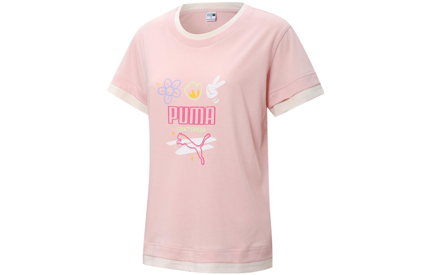 

Футболка женская розовая Puma