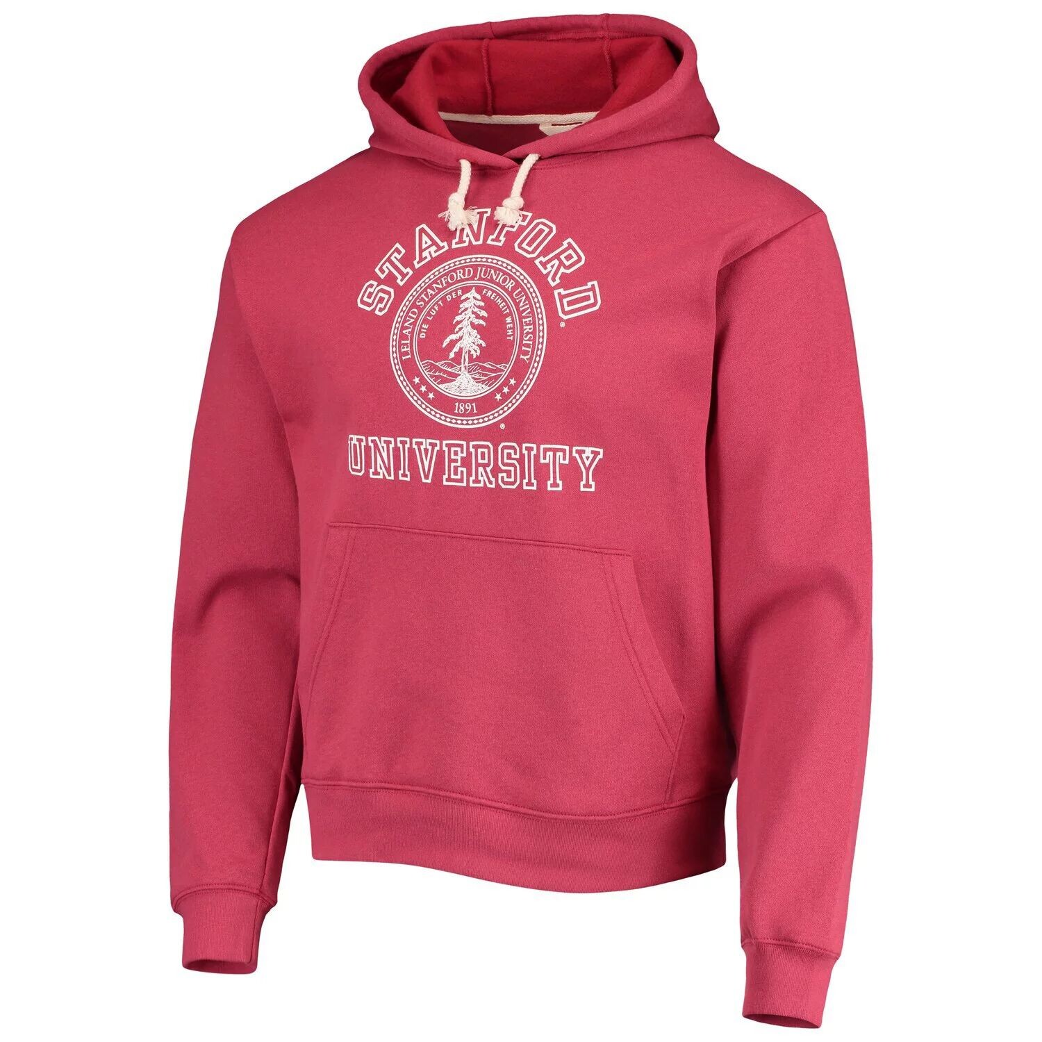 

Мужская лига студенческая одежда Cardinal Stanford Cardinal Seal Neuvo Essential флисовый пуловер с капюшоном