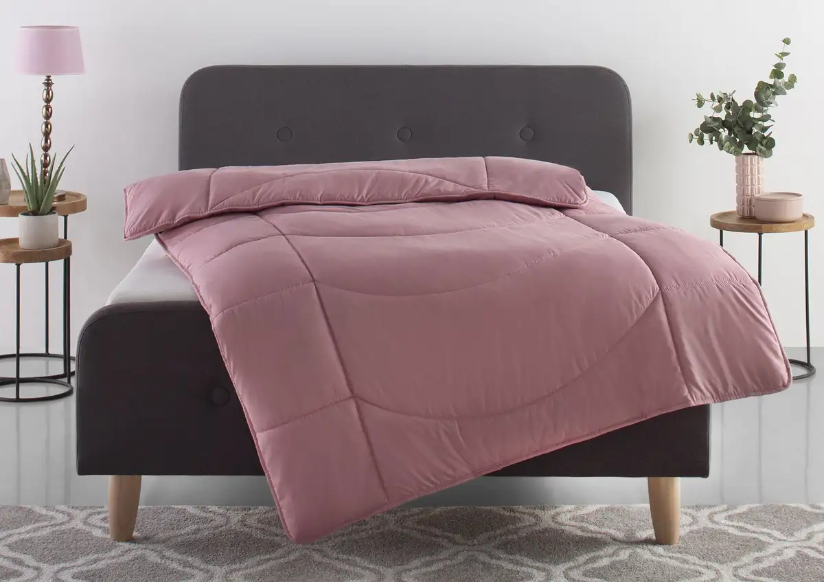 

Мой дом Одеяло из микрофибры "Микролюкс My home 135х200 см, розовый