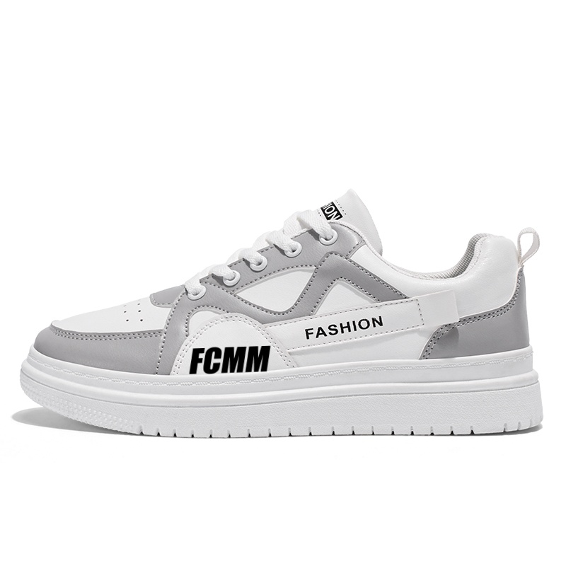 

Дышащие низкие повседневные кроссовки для подростков FCMM, белый/серый