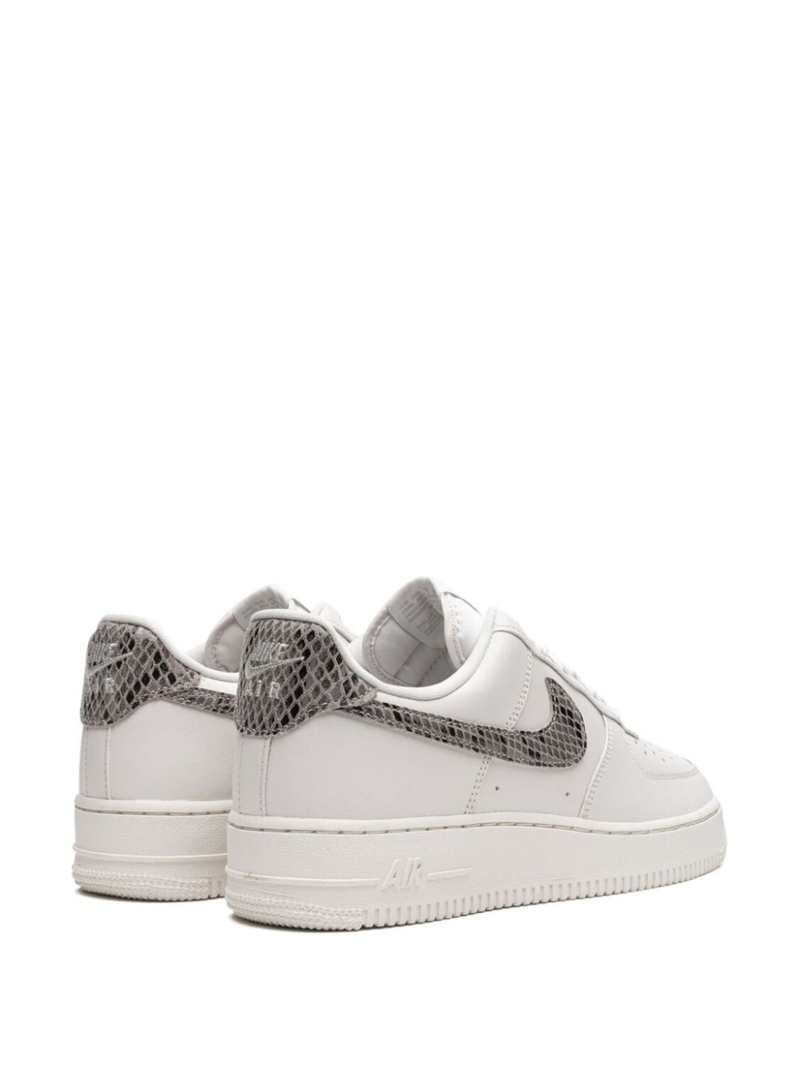 Nike кроссовки Air Force 1 Low '07 Snakeskin Phantom, белый — фото 3