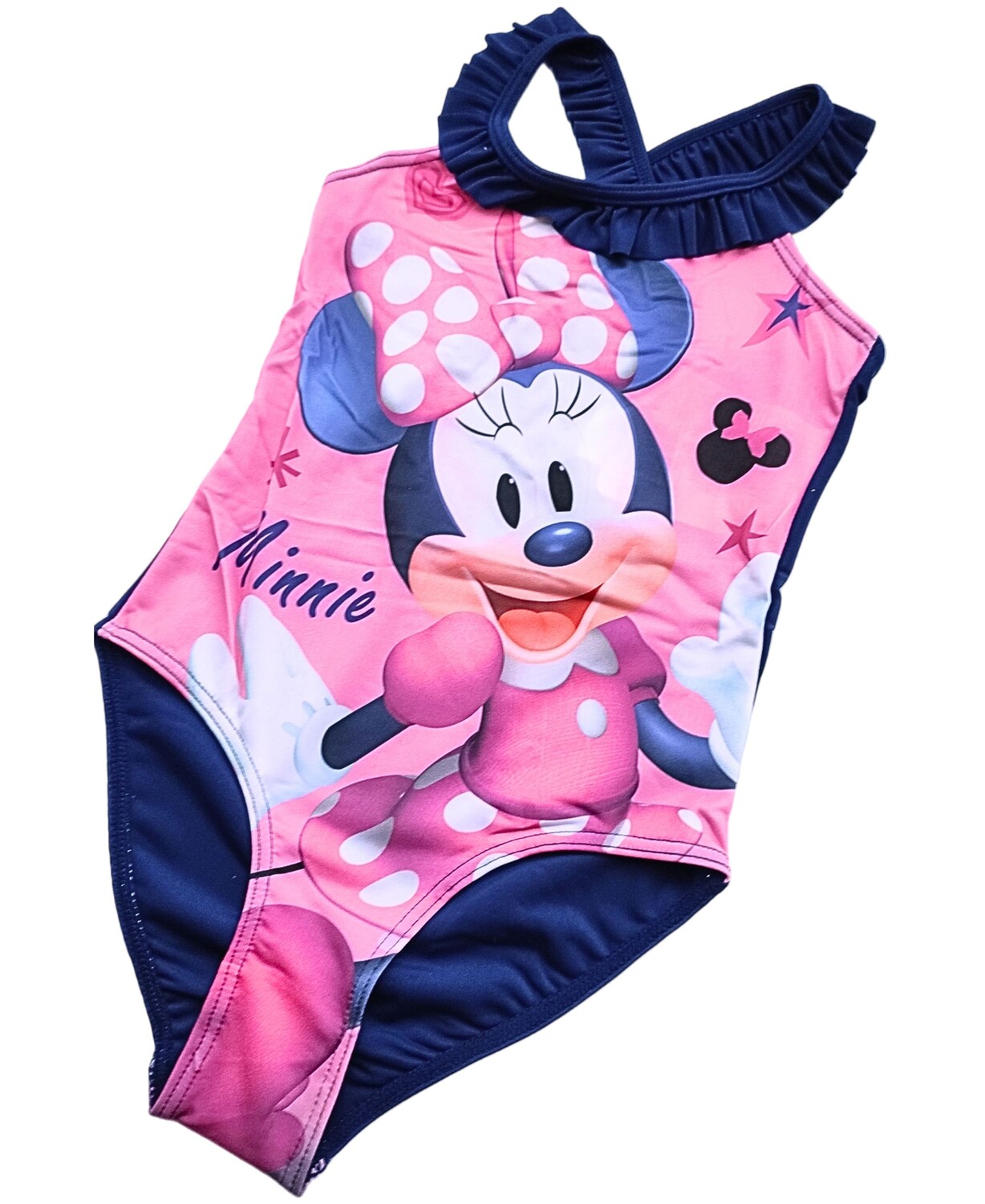 Купальник Disney Minnie Mouse mit Rüschendetails Disney Minnie Mouse, темно синий — фото 2